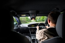 Seth Walton driving the Vauxhall Mokka Electric | Parkers