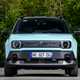 Renault 4 E-Tech review, blue, static, front | Parkers