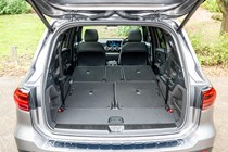 Mercedes GLB (2023) review: boot space, all seats folded flat, black carpet