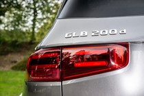 Mercedes GLB (2023) review: LED taillight, silver paint