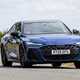Audi A6 saloon (2025) review: front three quarter cornering