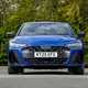 Audi A6 saloon (2025) review: front static, blue paint