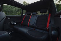 Smart #5 (2025) review: rear seats, black upholstery