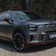 Smart #5 (2025) review: front three quarter static, matte grey paint, Brabus trim