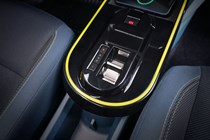 Fiat Grande Panda Hybrid (2025) review: centre console