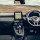 Renault Clio (2023) review: dashboard, black and grey upholstery