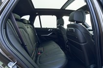 BMW X5 interior rear