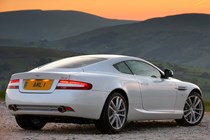 Aston Martin DB9, white, exterior, static, rear three quarters | Parkers, What could possibly go wrong?