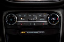 2020 Ford Puma heating controls
