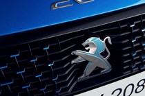 2019 Peugeot e-208 front badge
