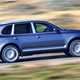Porsche Cayenne, side on, silver, driving | Parkers