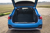 Audi Q3 Sportback boor space - seats down