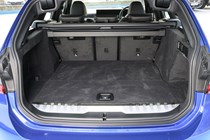 BMW 3 Series Touring boot space, rear seats upright