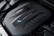 BMW 3 Series Touring review - 2019, 330d engine under bonnet, side-on