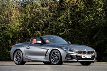 BMW Z4 front static roof down