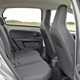 2020 silver Volkswagen e-Up rear seats