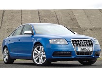 Audi S6 (2006-2011), blue, static, exterior | Parkers
