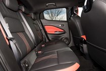 2020 Nissan Juke rear seats