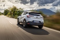 Renault Captur rear driving