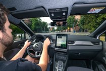 Renault Captur in-car driving