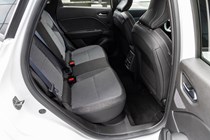 Renault Captur rear seats