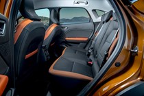 2020 Renault Captur rear seat space