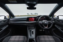 Volkswagen Golf GTI (2021) interior view