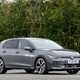Volkswagen Golf (2024) review: front three quarter static, grey paint