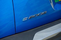 Peugeot e-2008 boot badge