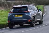 Peugeot 2008 rear cornering