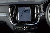 Volvo V60 Cross Country (2023) review: infotainment system, black upholstery