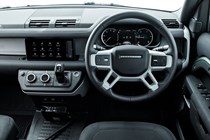 Land Rover Defender 110 (2020) dashboard view