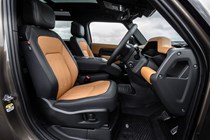 2021 Land Rover Defender 90 front seats