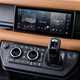 2021 Land Rover Defender 90 dashboard controls