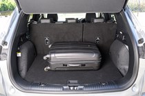 Ford Kuga boot space with suitcase