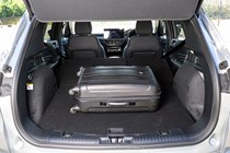 Ford Kuga boot space with rear seats folded