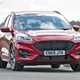 Lucid Red 2020 Ford Kuga front three-quarter driving