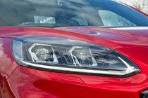 Lucid Red 2020 Ford Kuga quad-projector LED headlamp