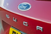 Lucid Red 2020 Ford Kuga rear badge