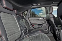 Lucid Red 2020 Ford Kuga rear seat