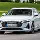 Audi A5 e-hybrid front cornering