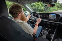 Audi A5 E-hybrid Alan Taylor-Jones driving