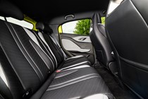 BYD Dolphin Surf (2025) review: rear seats, black and grey faux leather upholstery