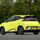 BYD Dolphin Surf (2025) review: rear three quarter static, yellow paint