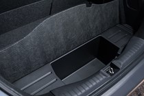 Honda Jazz Crosstar review - underfloor storage bin in boot