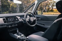 Honda Jazz Crosstar review - front passenger space from passenger side