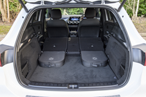 Mercedes-Benz GLA 250e boot with seats down