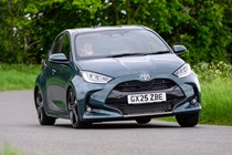 Toyota Yaris dynamic front