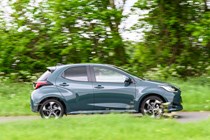 Toyota Yaris dynamic side shot