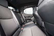 Toyota Yaris rear seats